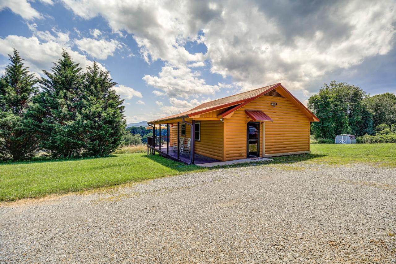 Blue Ridge Mountain Cabin With Views And Hot Tub Villa Sparta Exterior photo